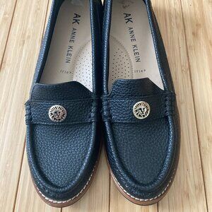 New Anne Klein Black Loafers 7 1/2